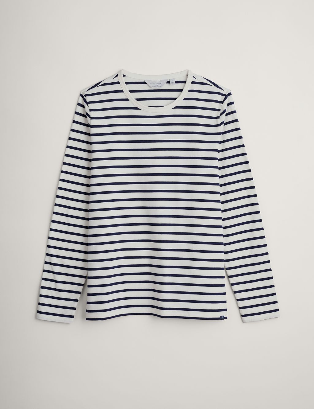 Organic Cotton Striped Long Sleeve T-Shirt image 2