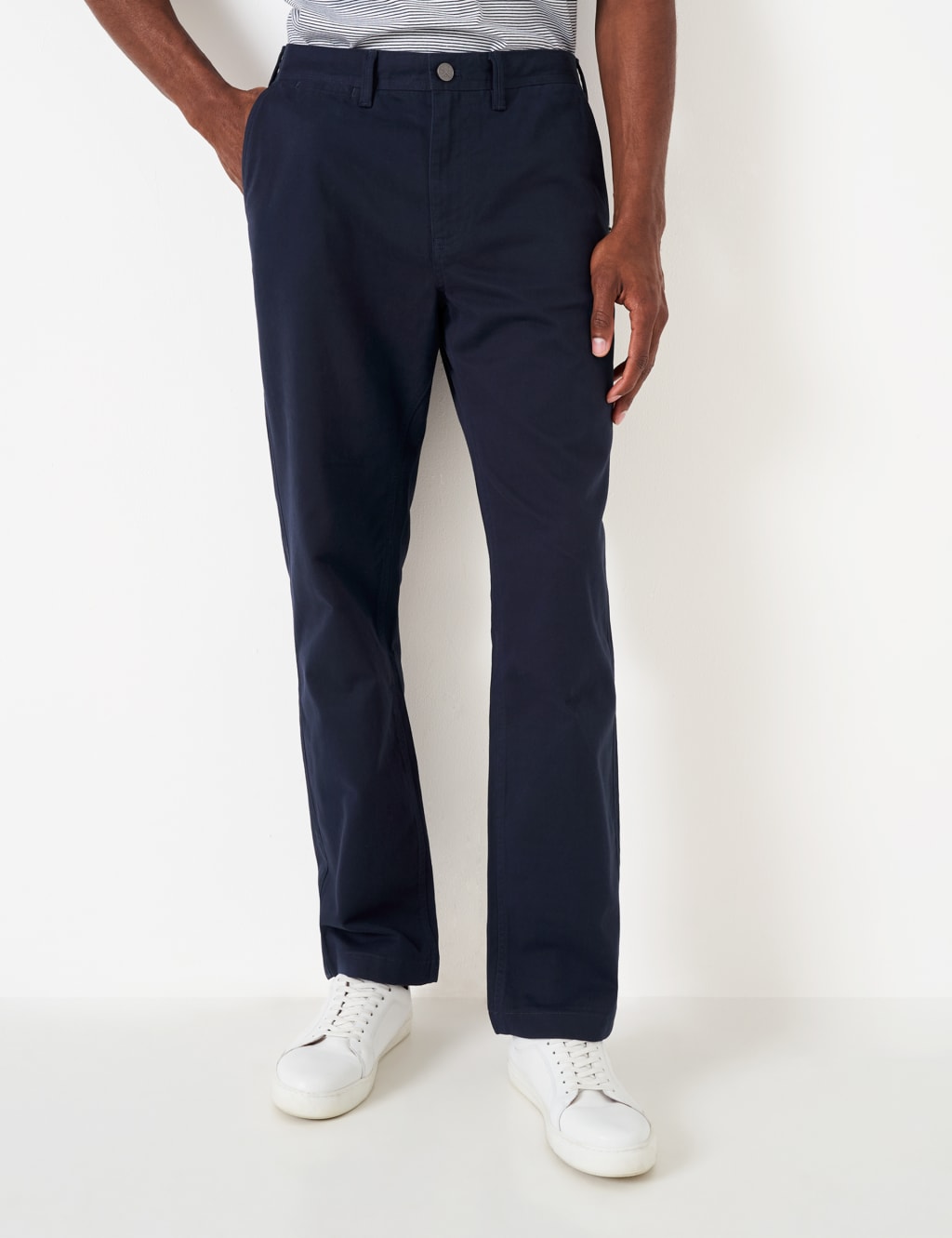 Regular Fit Pure Cotton Lightweight Chinos image 3
