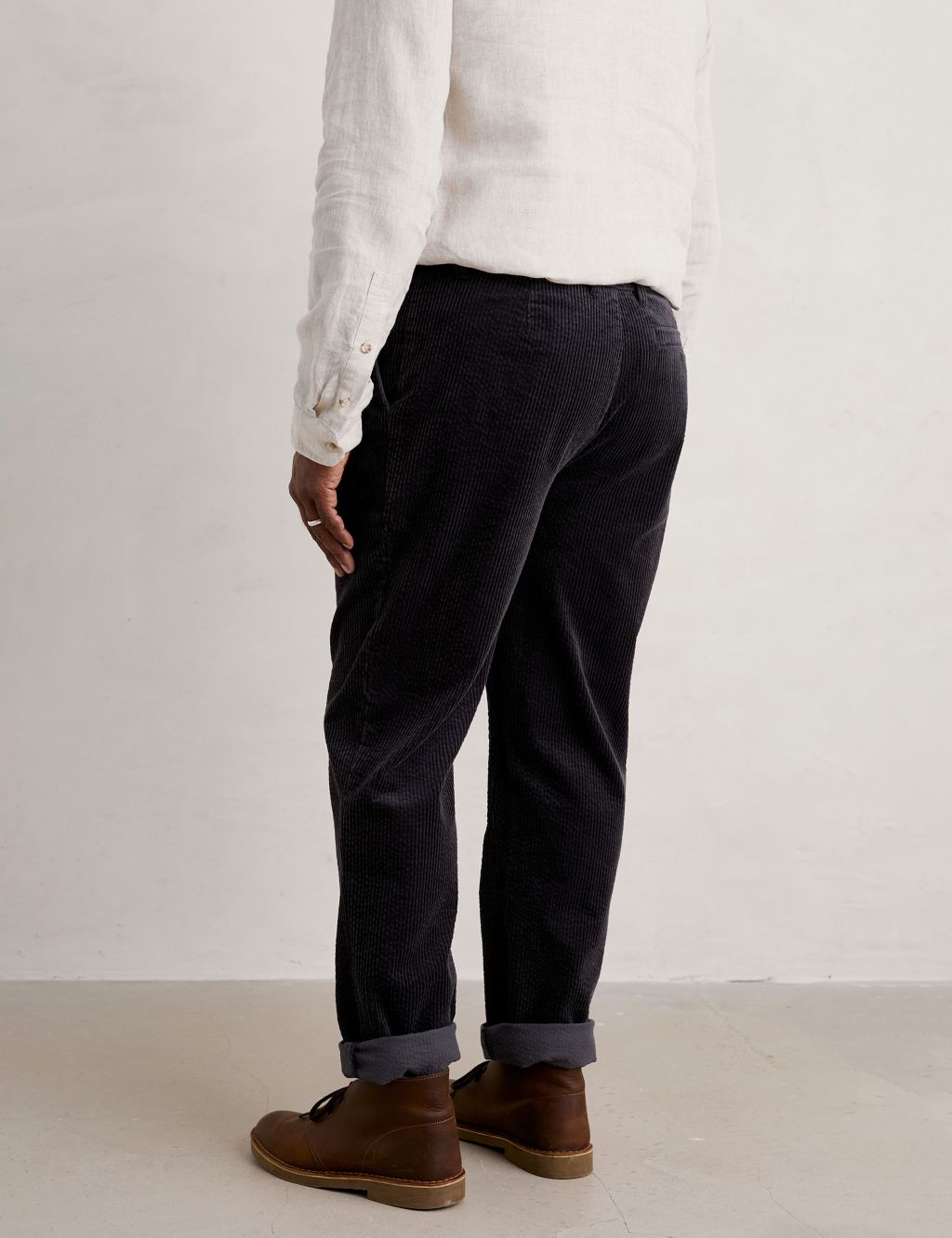 Organic Cotton Corduroy Trousers image 4