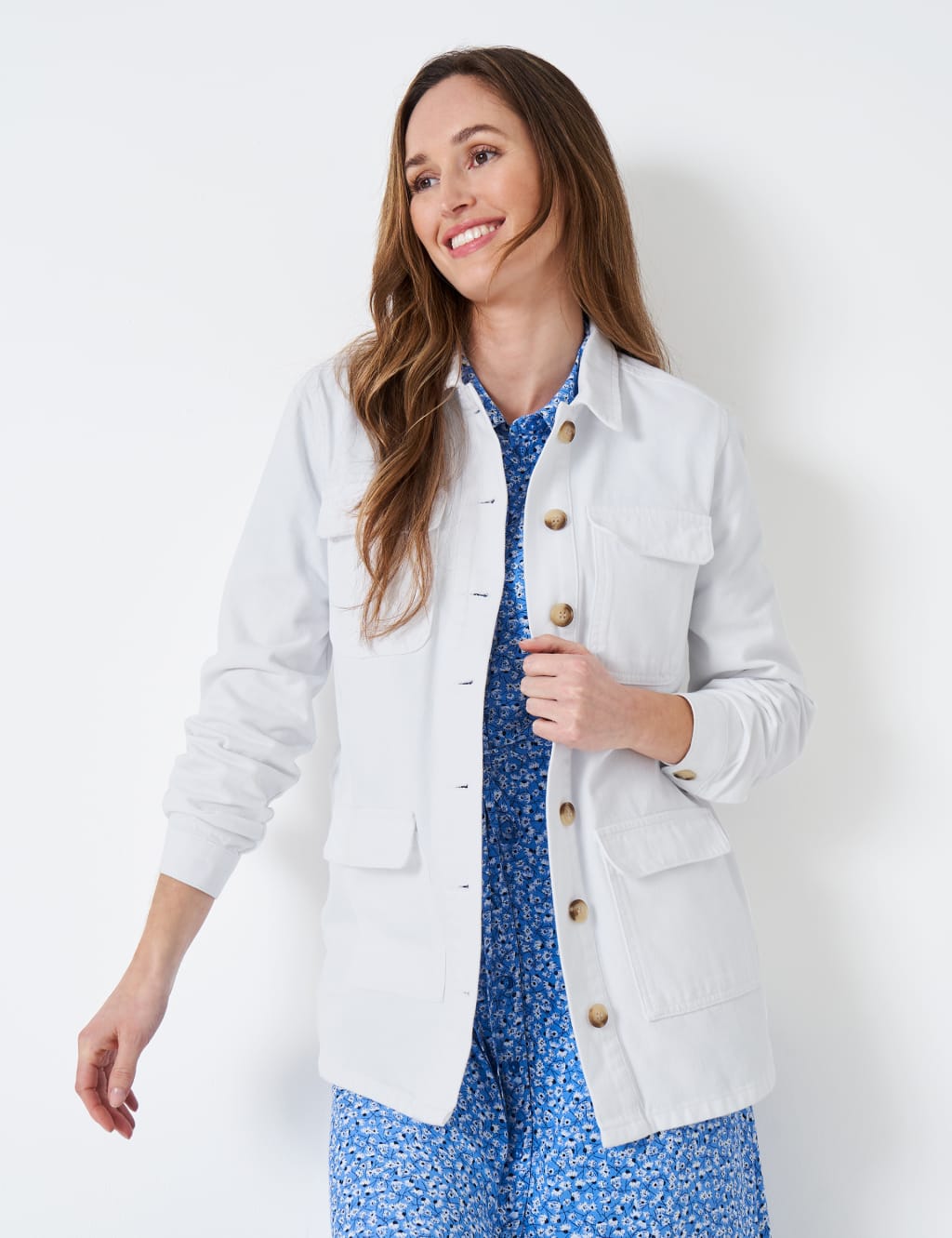 Denim Longline Jacket image 1
