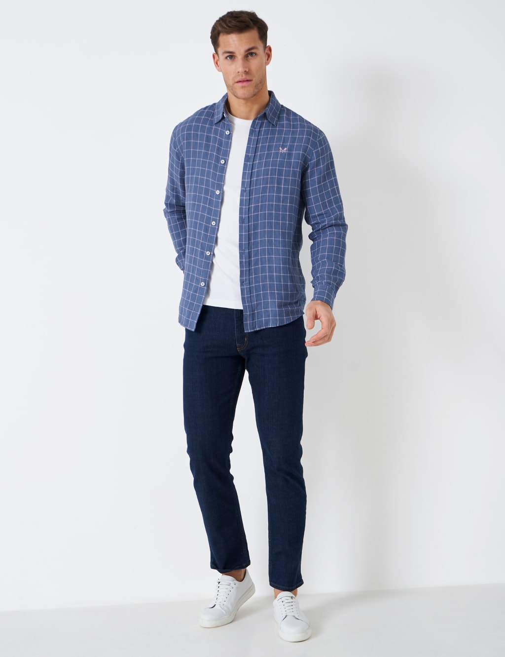 Pure Linen Check Shirt image 1