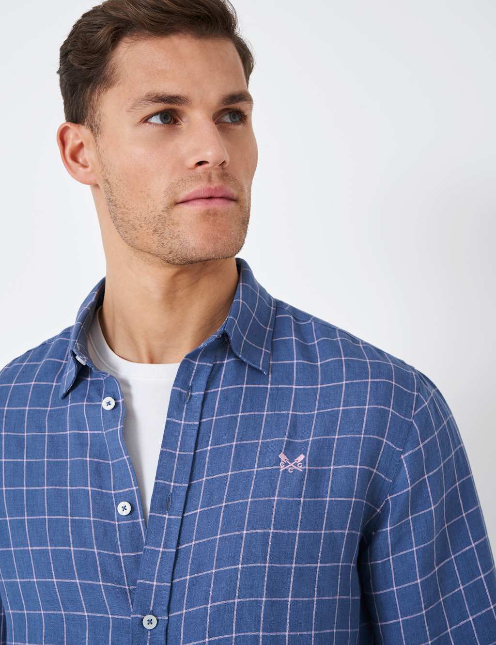 Pure Linen Check Shirt image 2