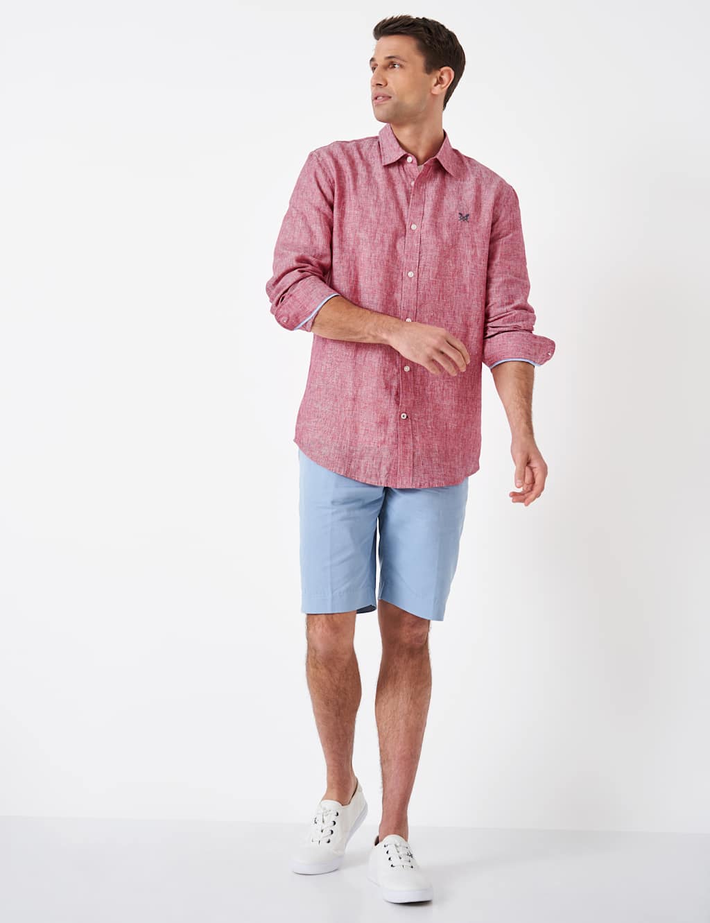 Regular Fit Pure Linen Dress Shirt image 2
