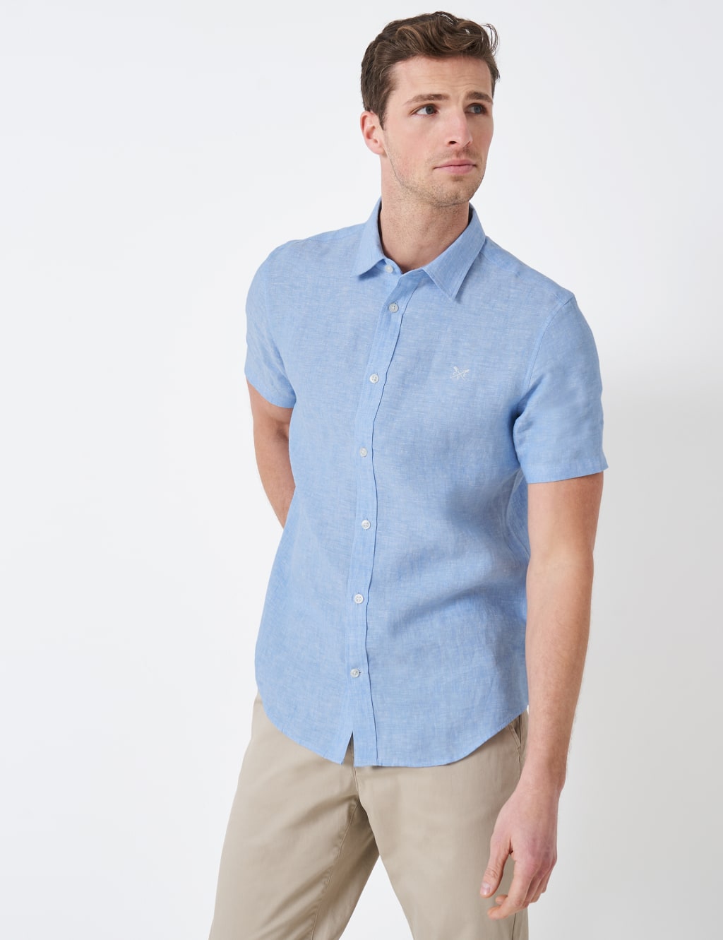 Pure Linen Oxford Shirt image 1