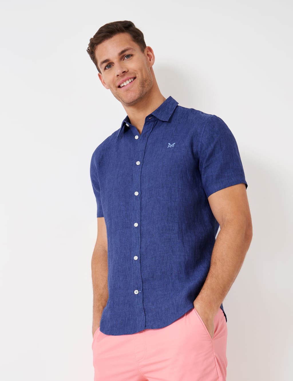 Pure Linen Oxford Shirt image 1