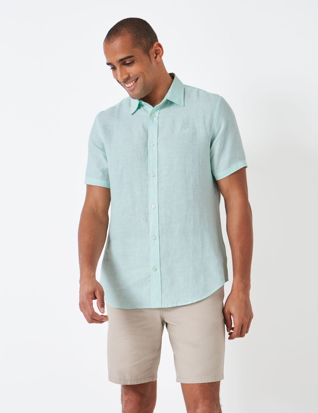 Pure Linen Oxford Shirt image 1