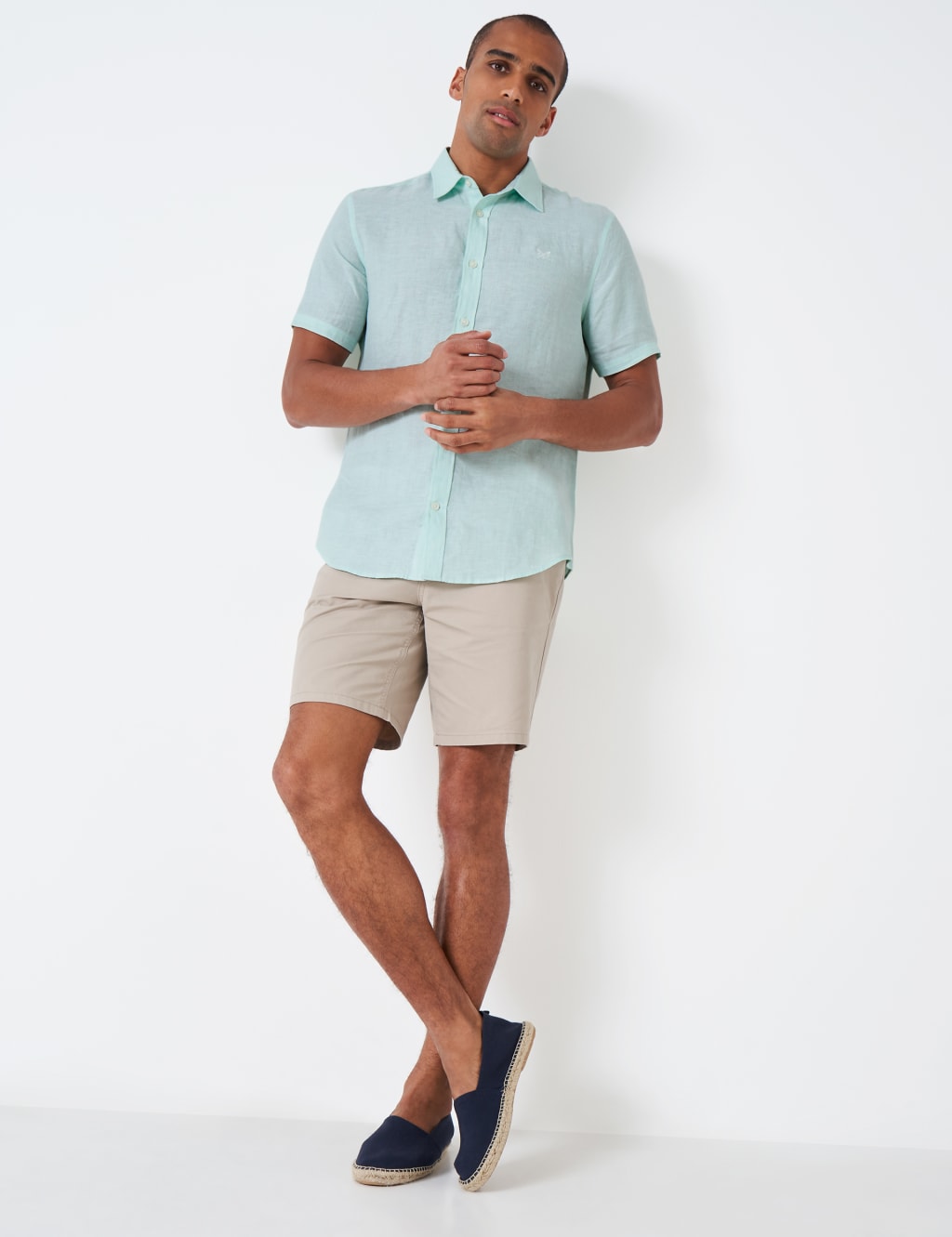 Pure Linen Oxford Shirt image 2