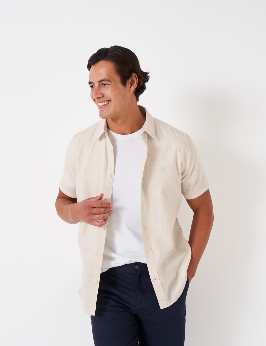 Pure Linen Oxford Shirt image 1