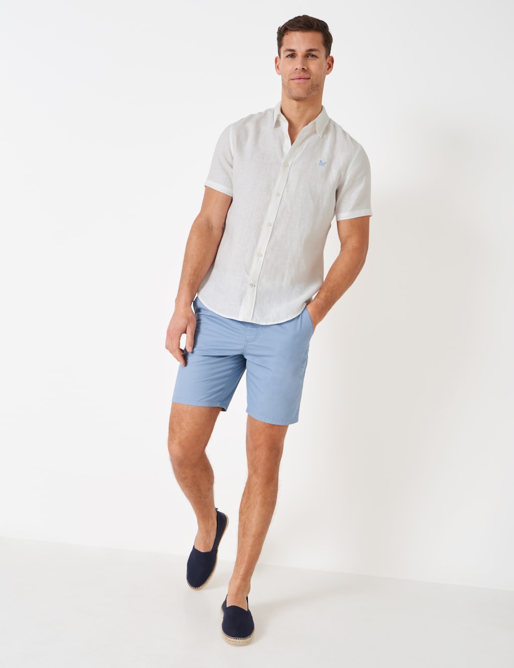 Pure Linen Oxford Shirt image 3