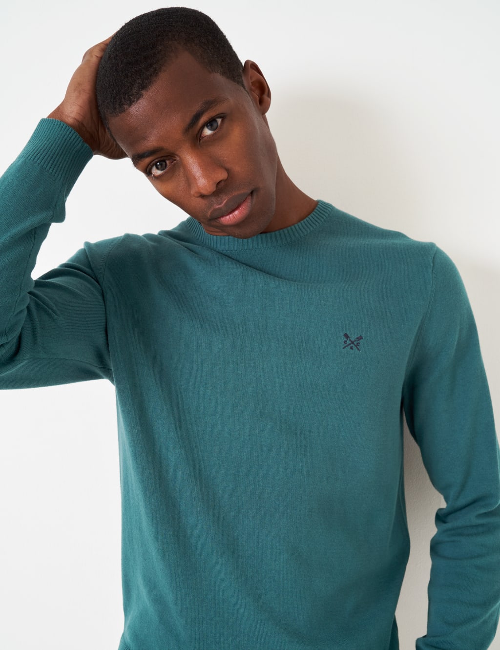 Organic Cotton V-Neck Jumper image 5