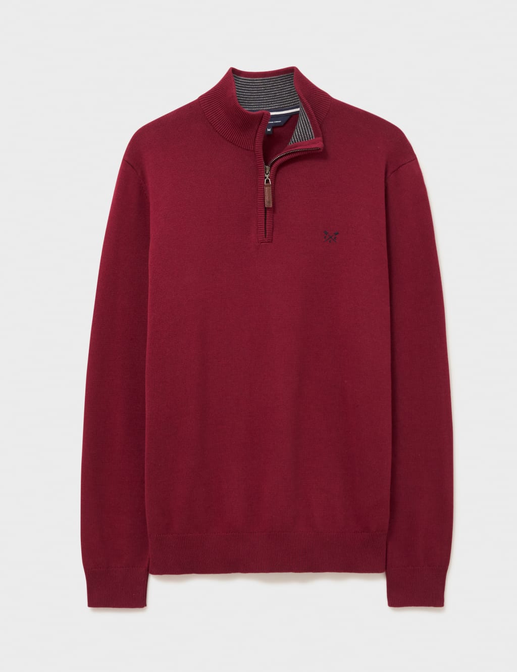 Organic Cotton Half Zip Jumper image 2