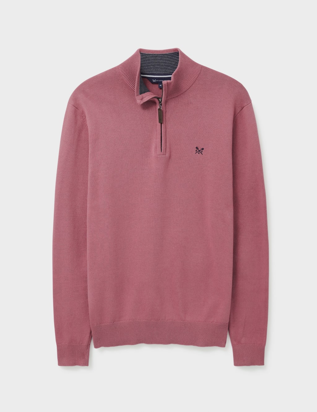 Organic Cotton Half Zip Jumper image 2