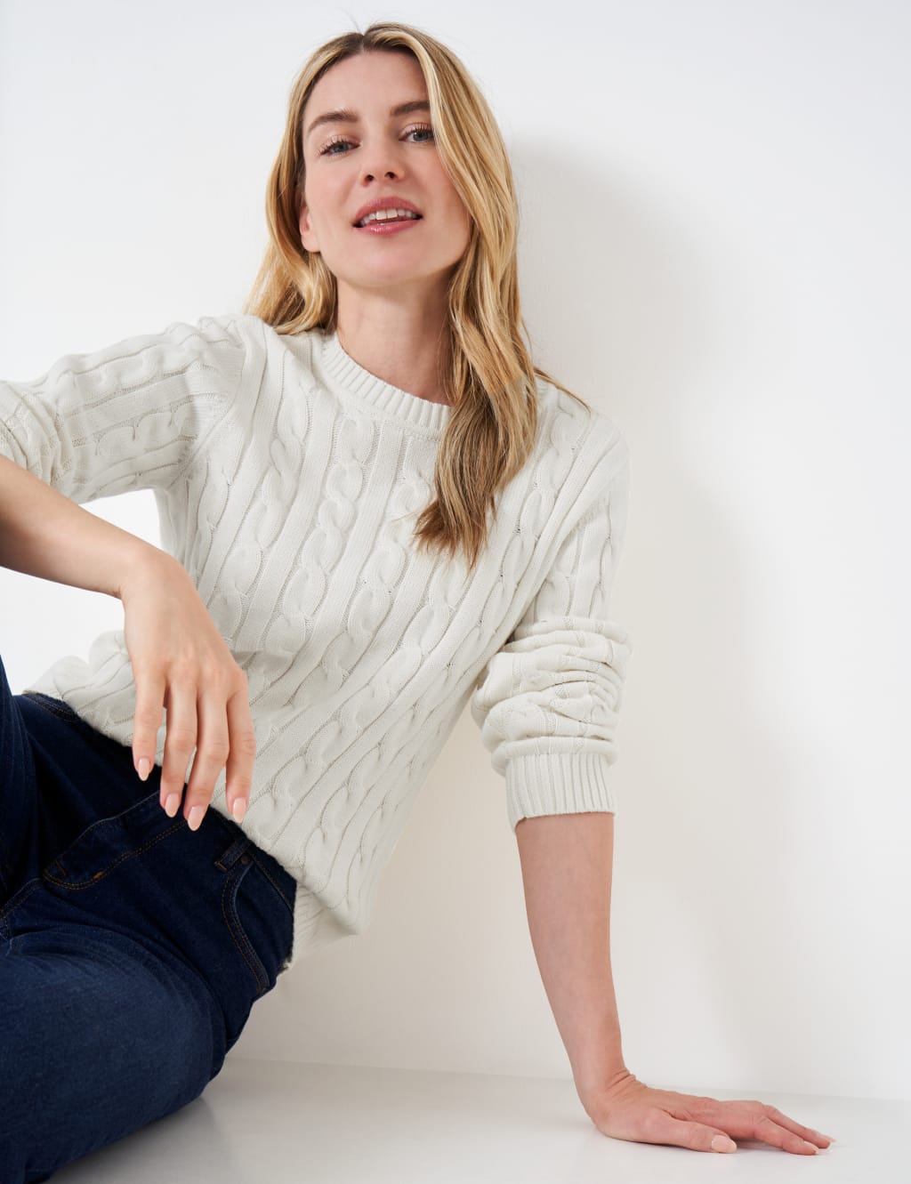 Women’s White Jumpers M&S