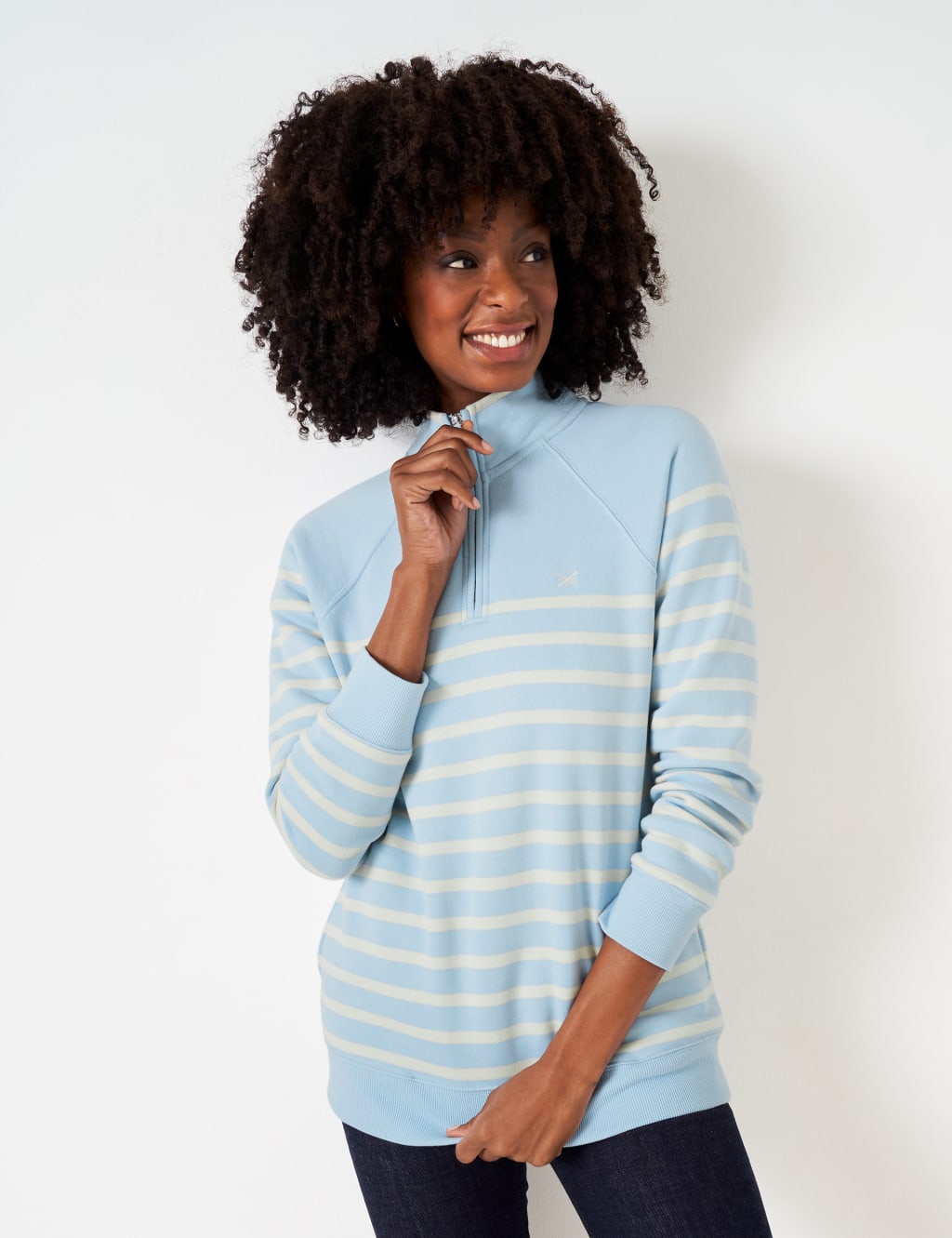 Women's striped sweatshirts shop