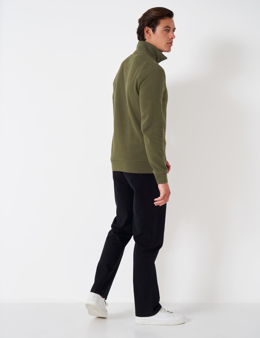 Pure Cotton Half Zip Sweatshirt image 4