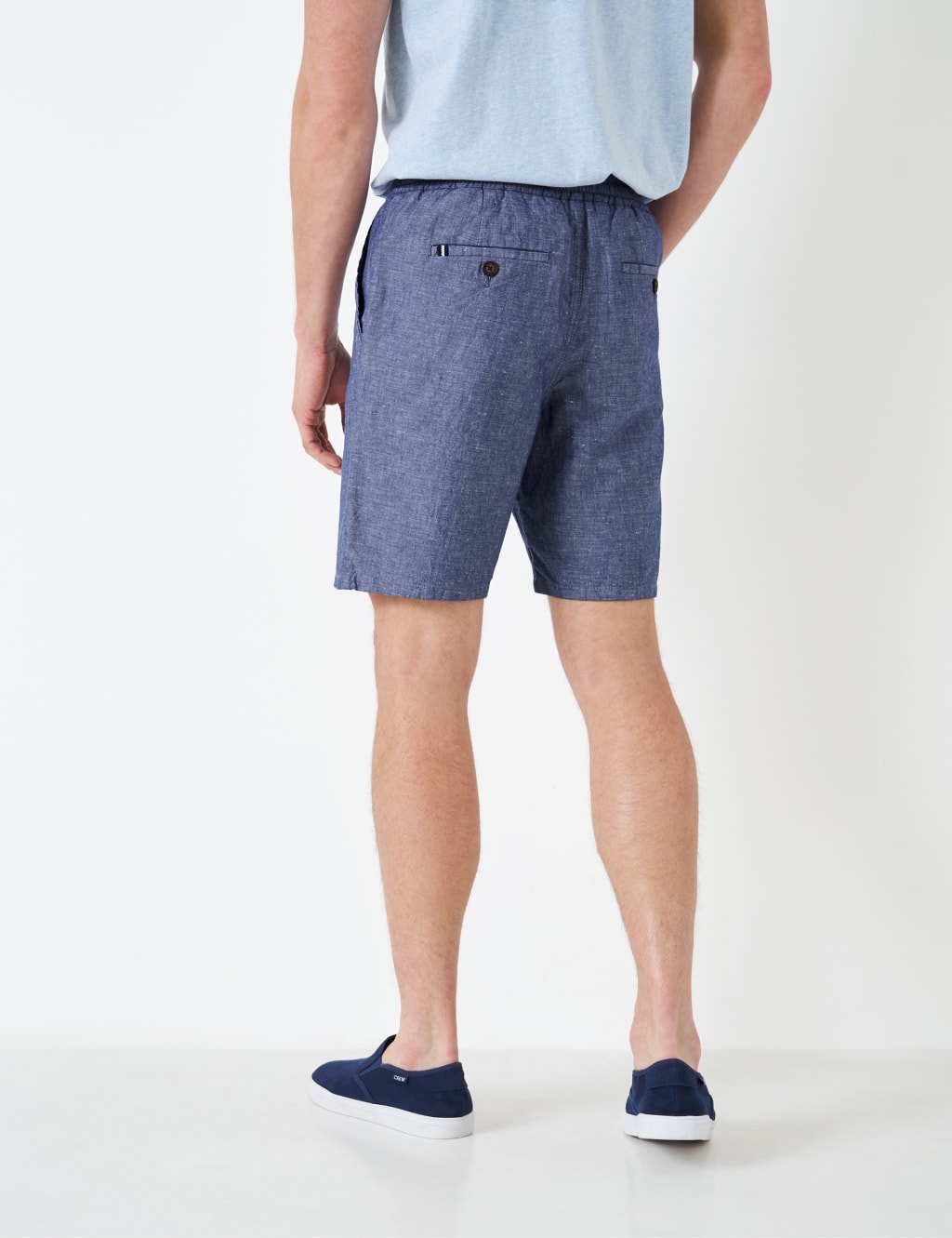 Linen Blend Lightweight Shorts image 4