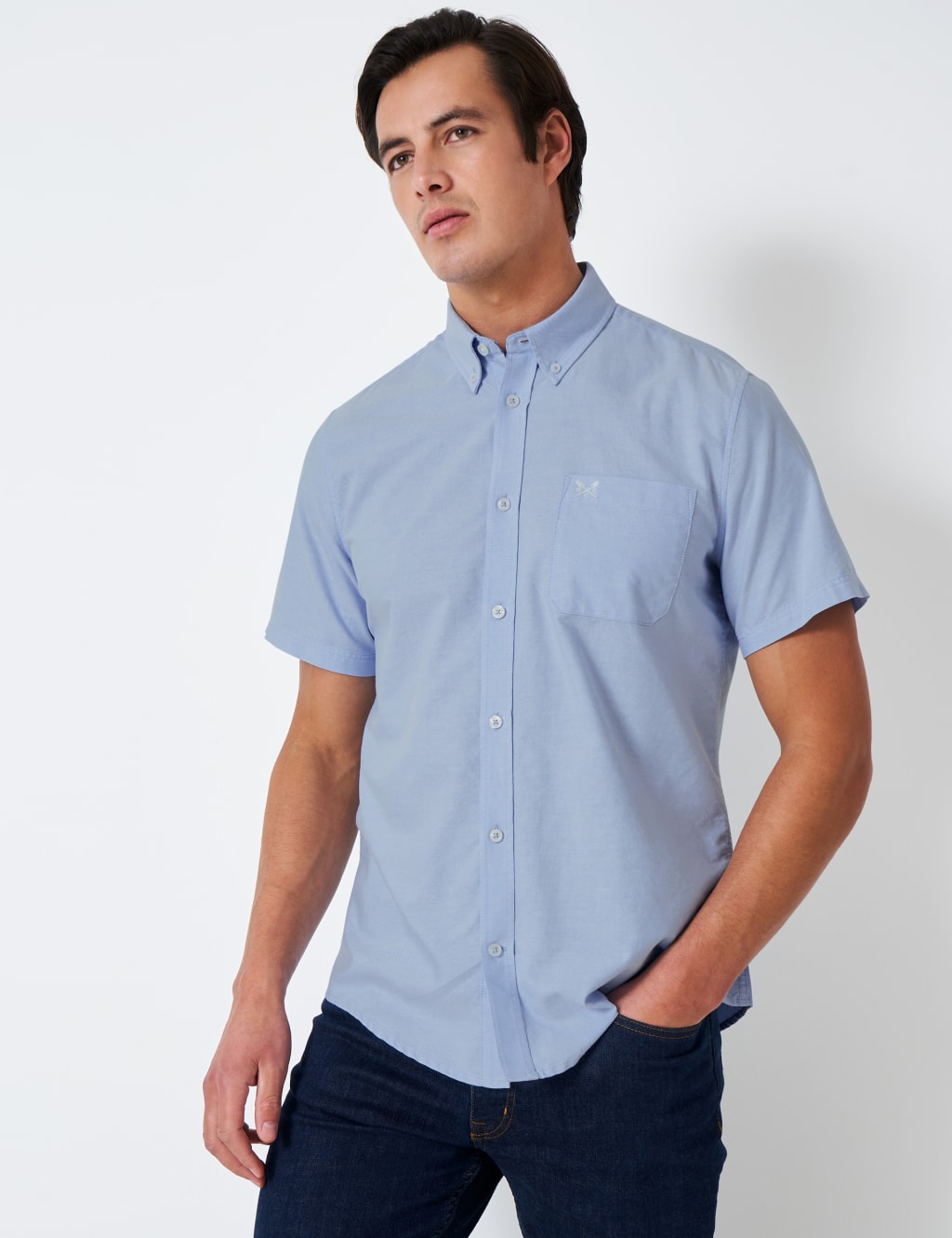 Regular Fit Pure Cotton Oxford Shirt image 1