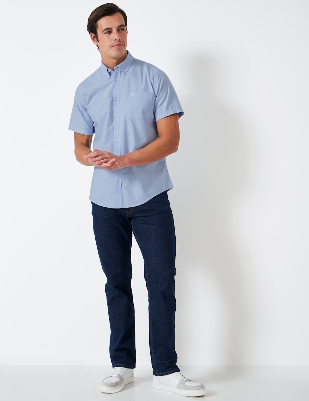 Regular Fit Pure Cotton Oxford Shirt image 2