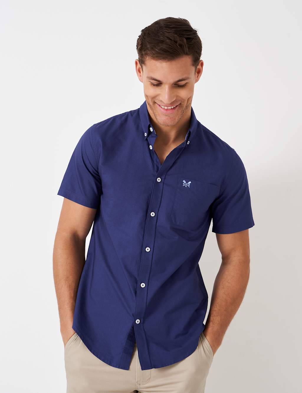 Regular Fit Pure Cotton Oxford Shirt image 1