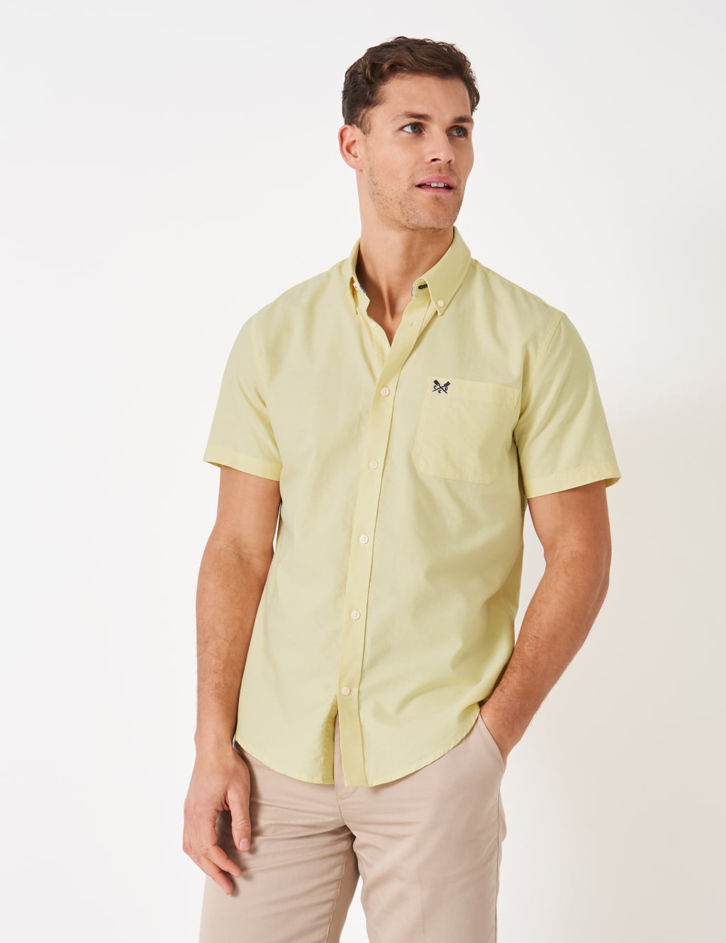 Regular Fit Pure Cotton Oxford Shirt image 1
