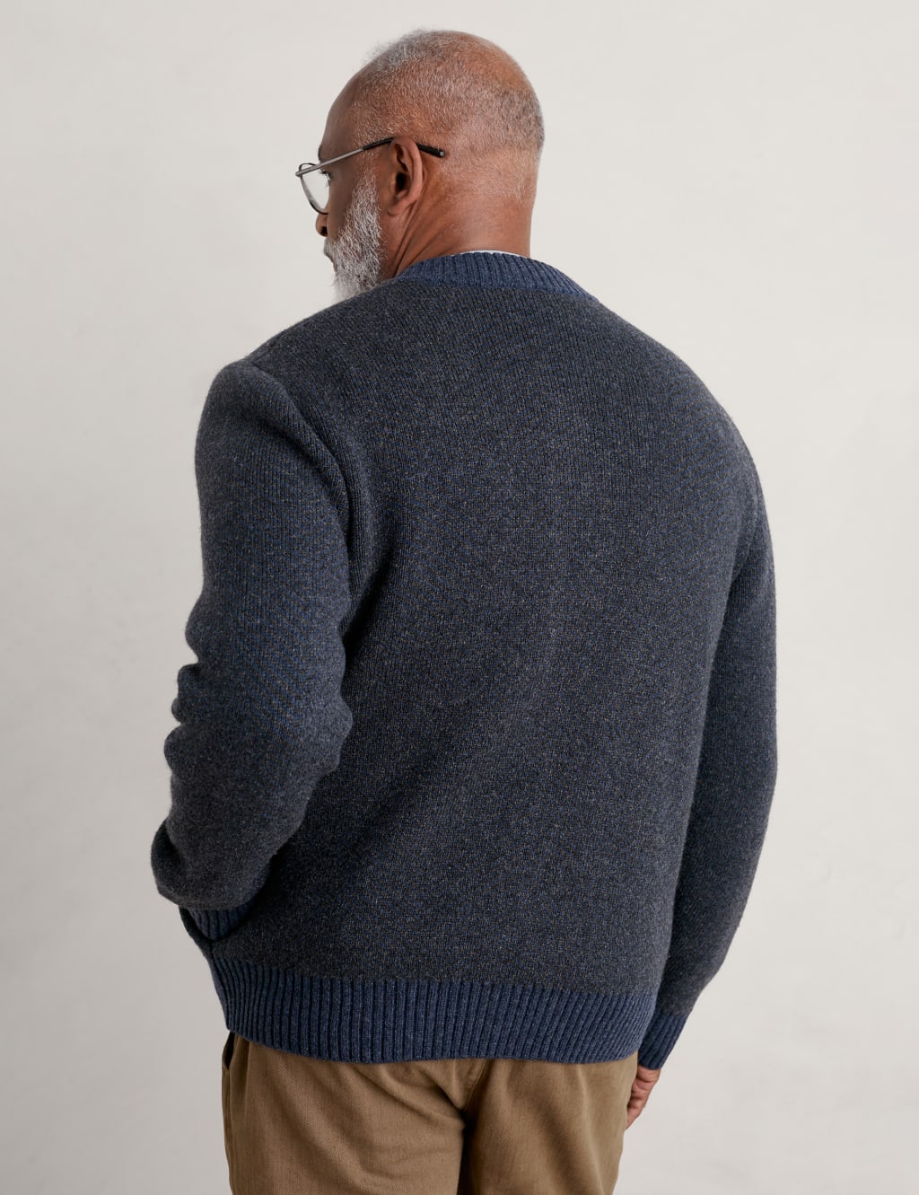 Lambswool Rich Zip Up Cardigan image 4