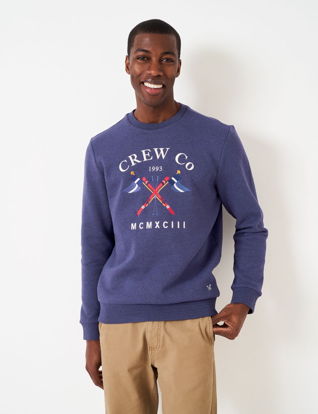 Men's Crew Neck Hoodies & Sweatshirts