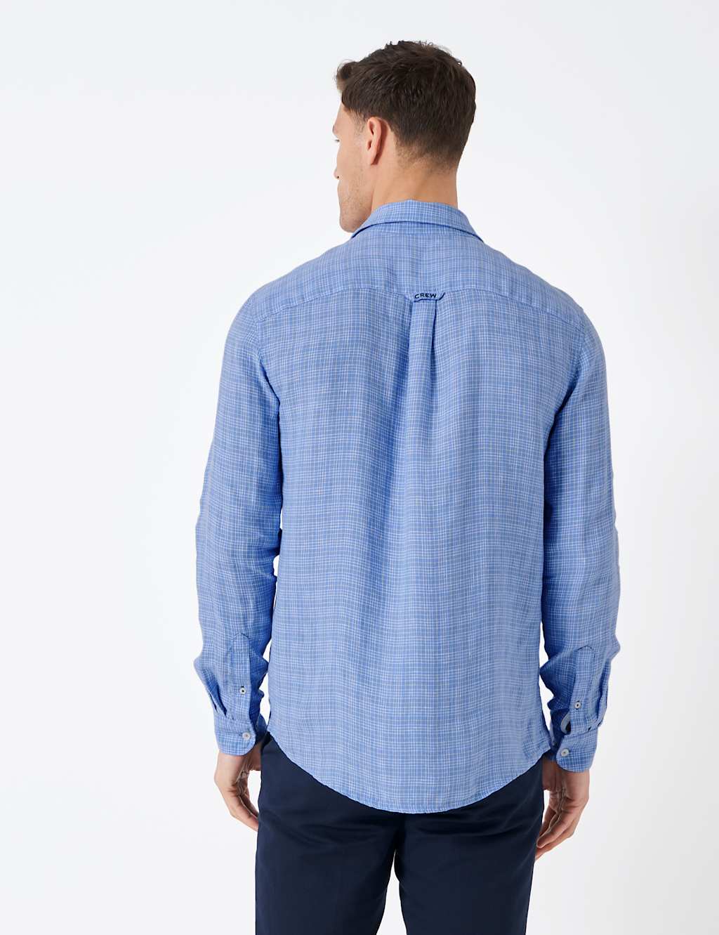 Pure Linen Check Shirt image 3