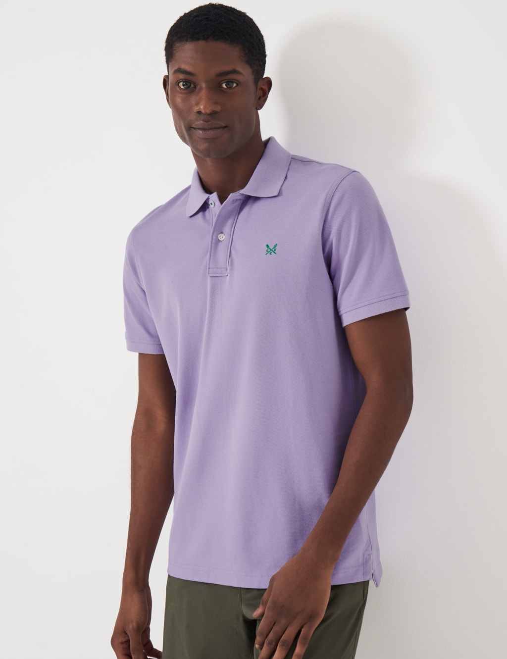 Pure Cotton Pique Polo Shirt