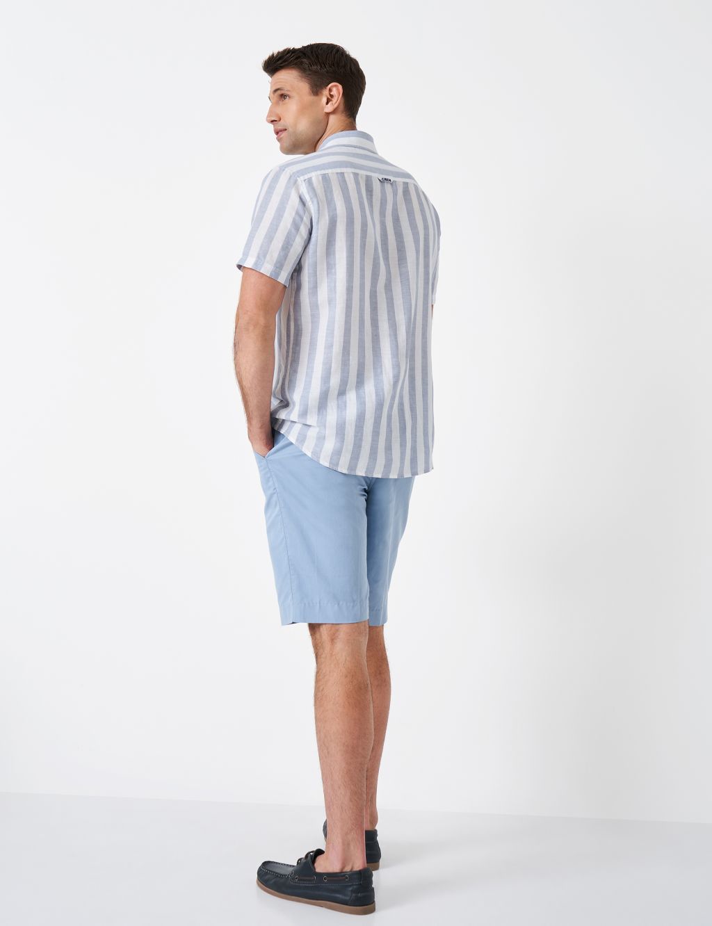 Linen Rich Striped Shirt image 4