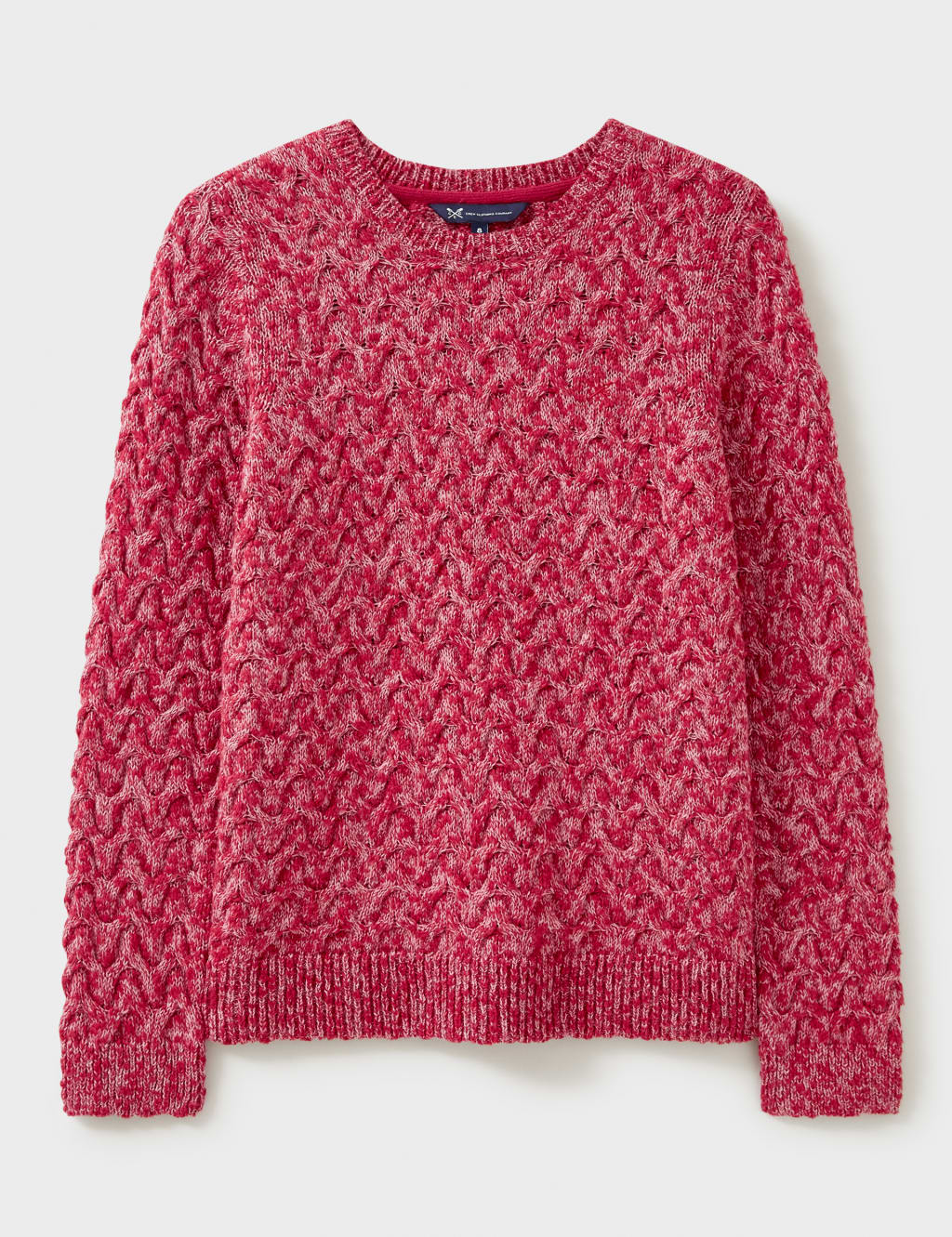 Wool Blend Cable Knit Crew Neck Jumper image 2