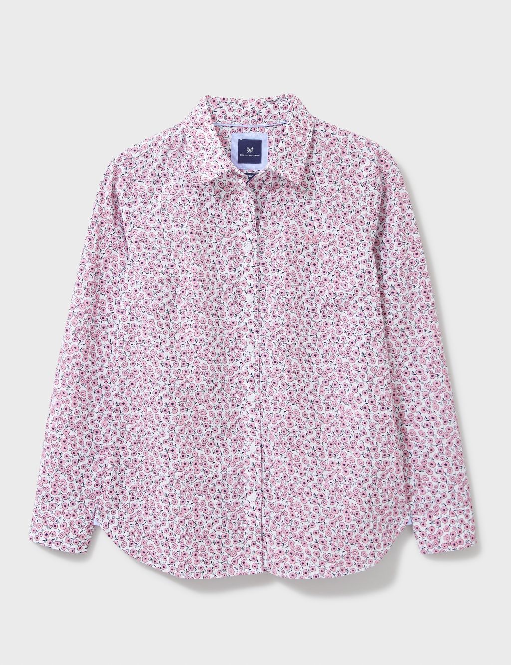Pure Cotton Floral Collared Shirt image 2
