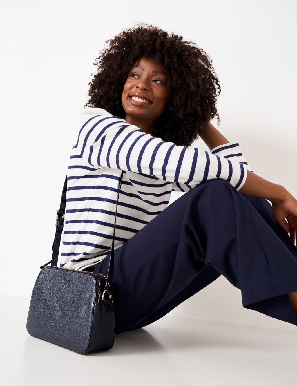 Leather Cross Body Bag image 1