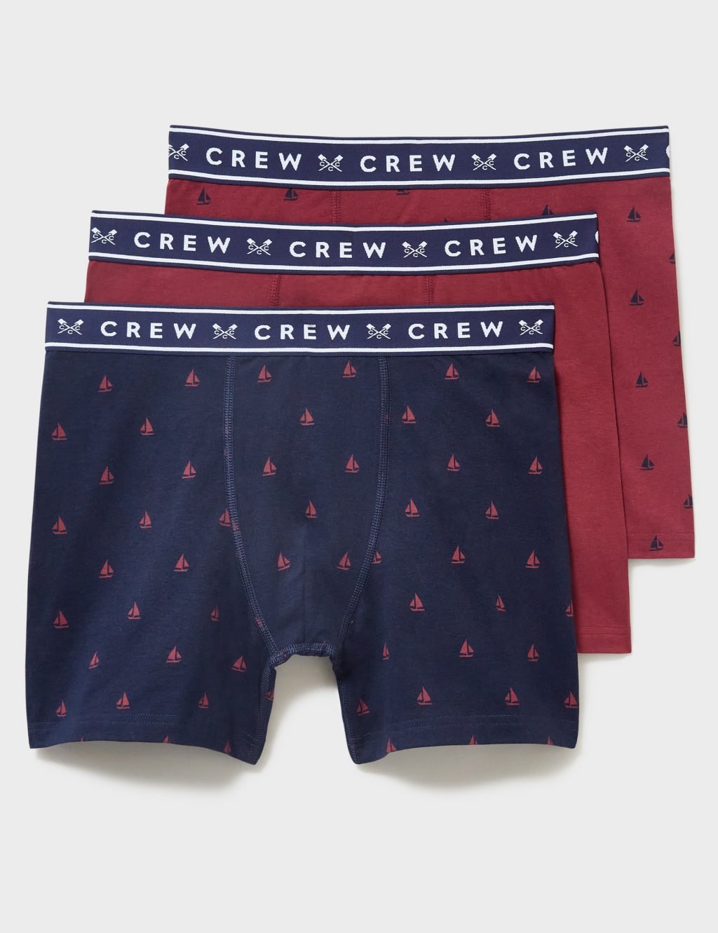 3pk Cotton Rich Jersey Printed Boxers image 1