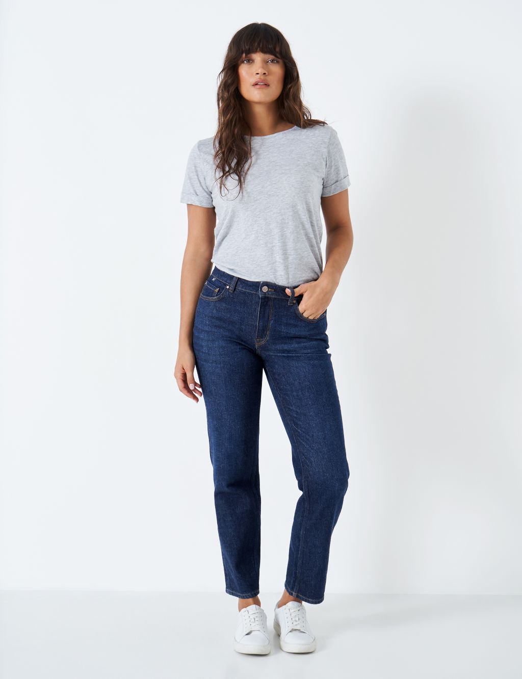 Girlfriend High Waisted Jeans image 1