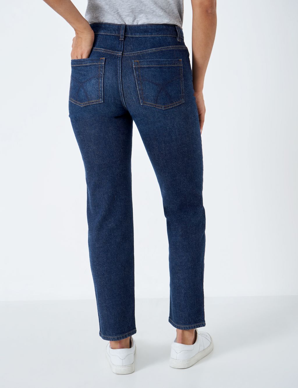 Girlfriend High Waisted Jeans image 4