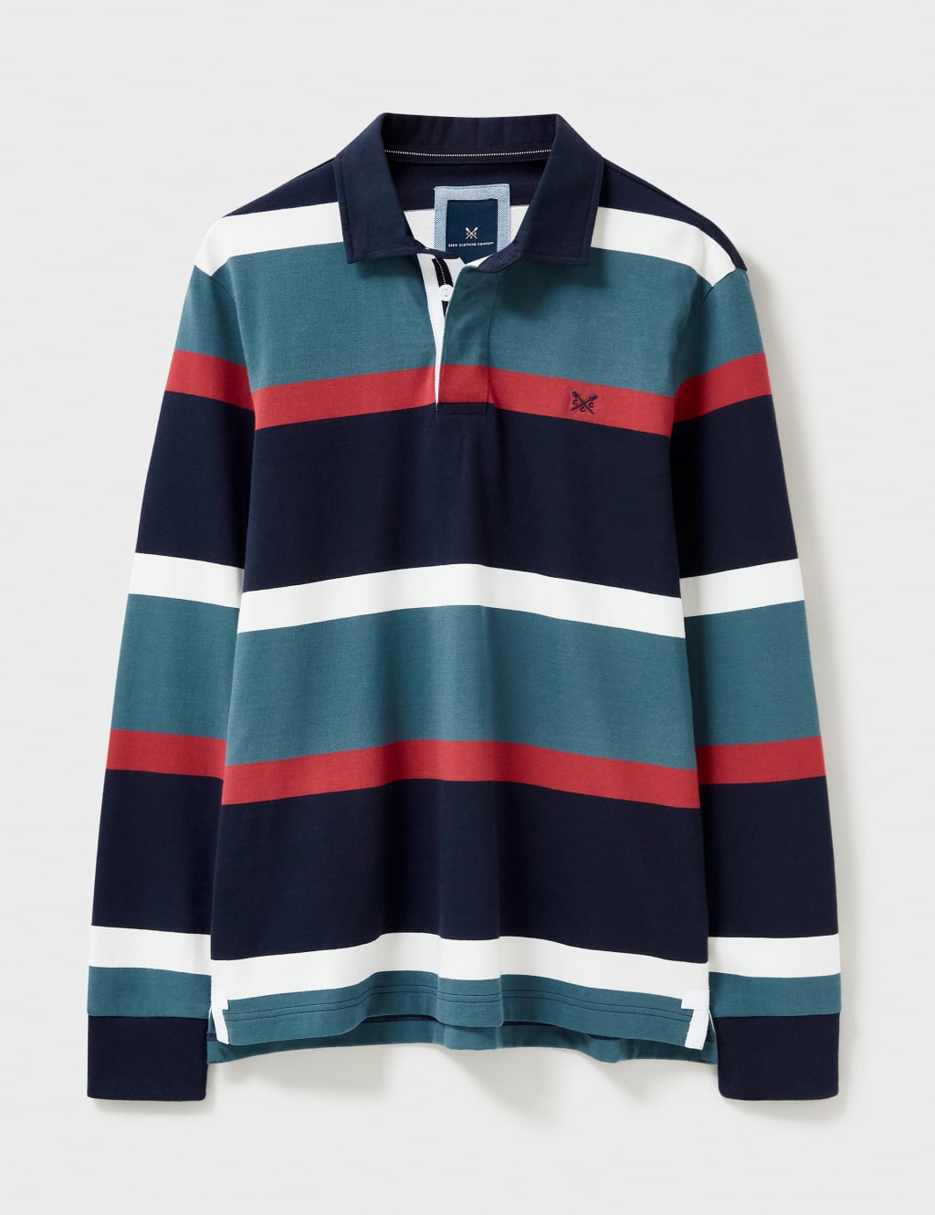 Pure Cotton Striped Long Sleeve Rugby Shirt image 2