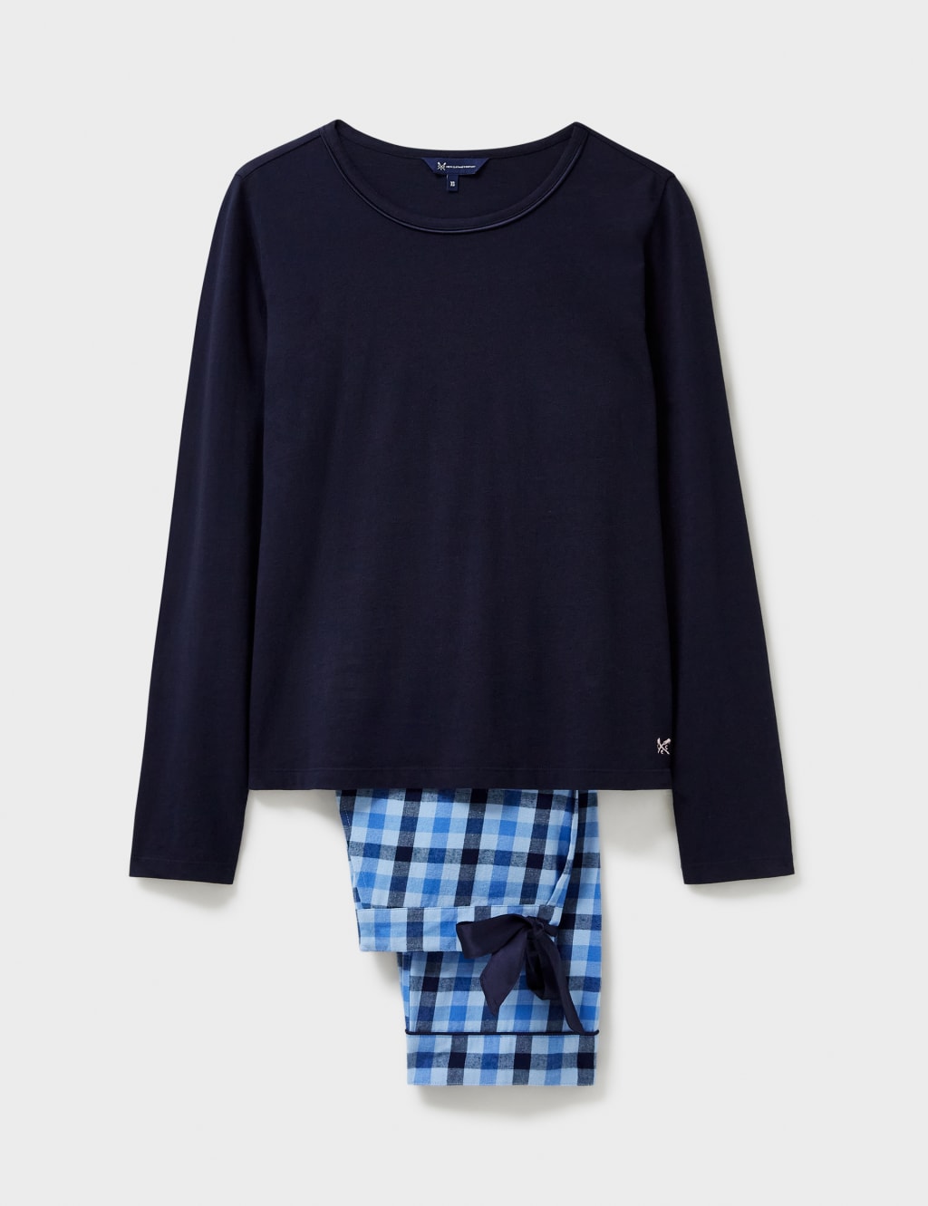 Pure Cotton Checked Pyjama Set image 2