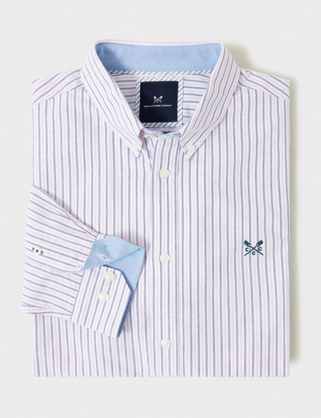 Pure Cotton Striped Oxford Shirt image 2