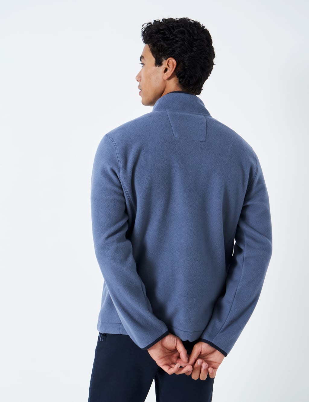 Microfleece Half Zip Funnel Neck Jacket image 4