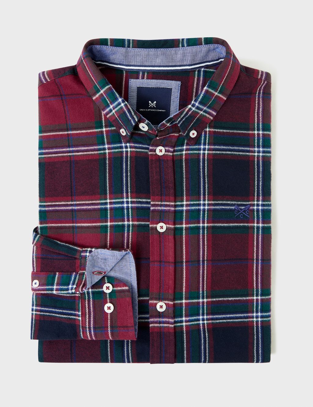 Brushed Cotton Check Flannel Shirt image 2