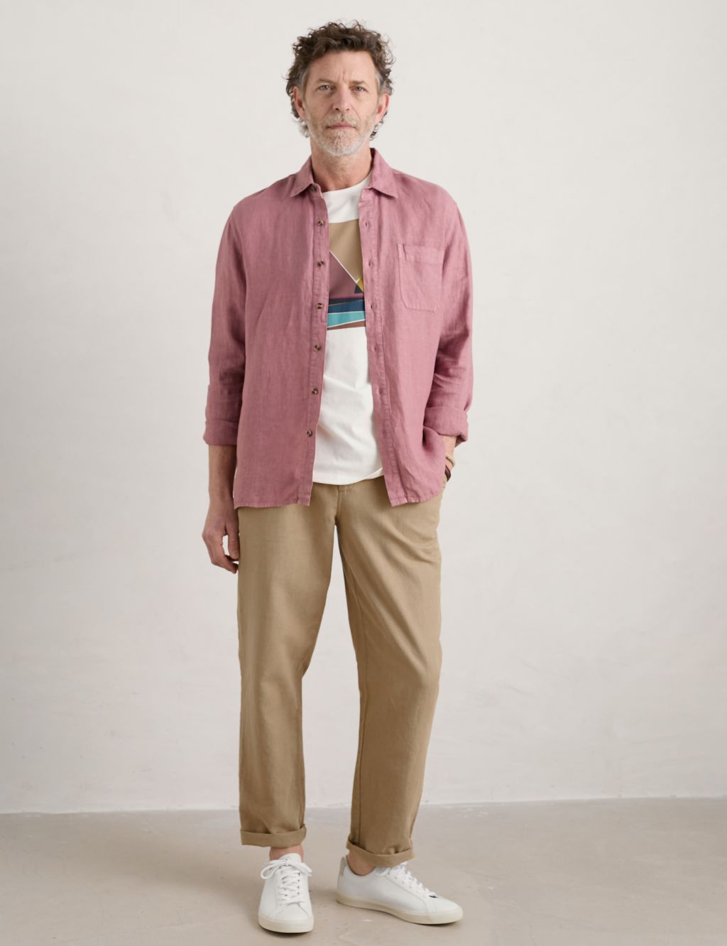 Pure Linen Flannel Shirt image 5