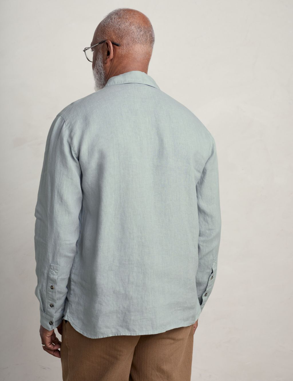 Pure Linen Flannel Shirt image 3