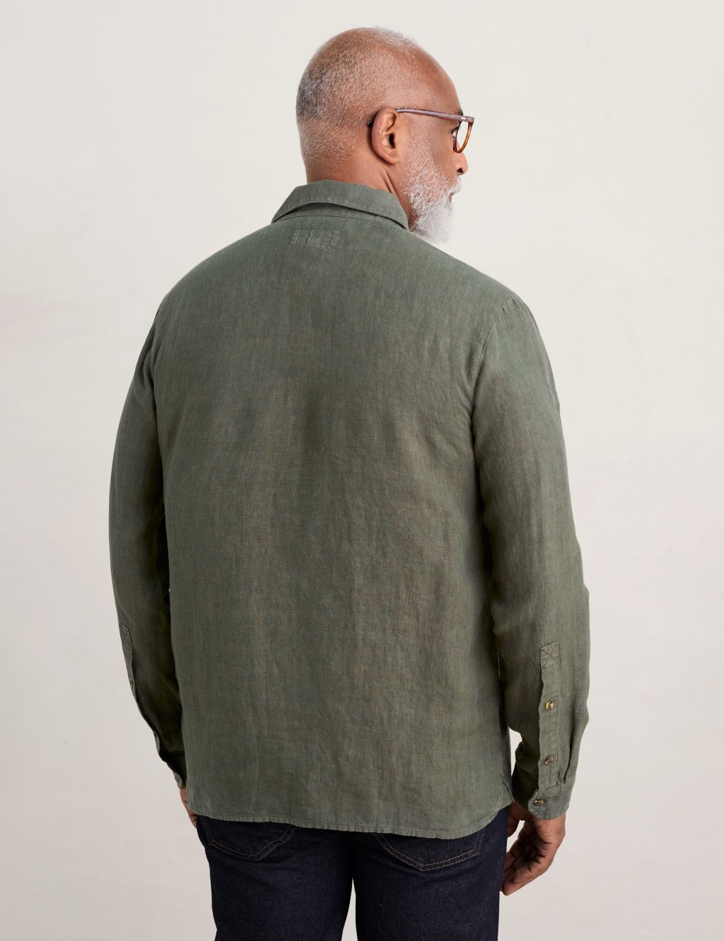 Pure Linen Flannel Shirt image 4