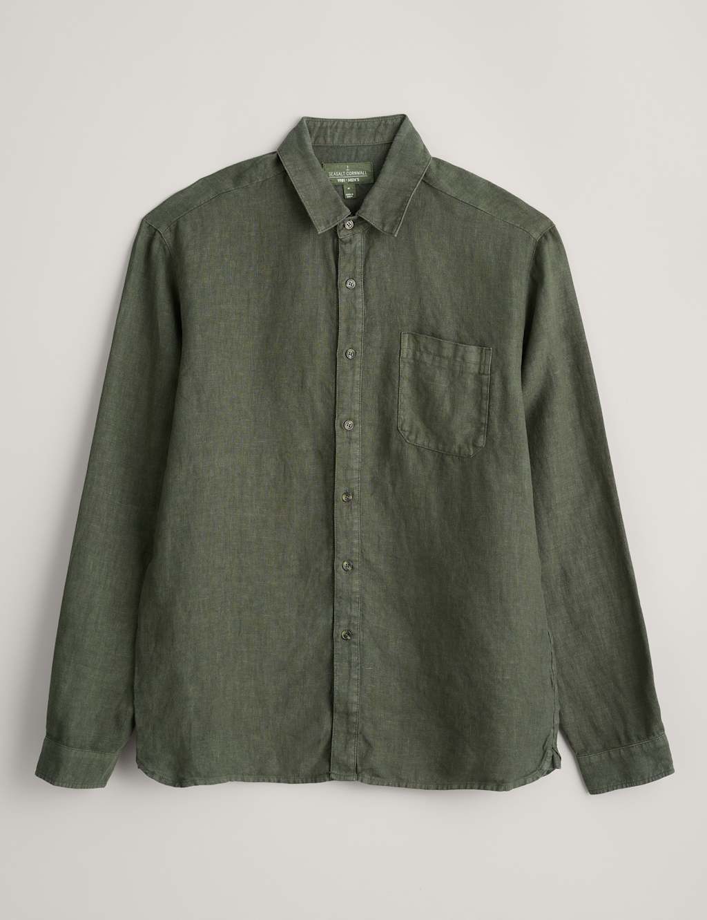 Pure Linen Flannel Shirt image 2
