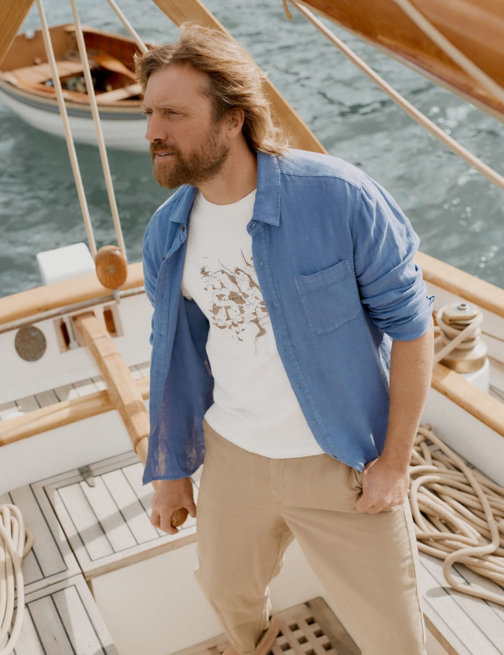 Pure Linen Flannel Shirt image 3