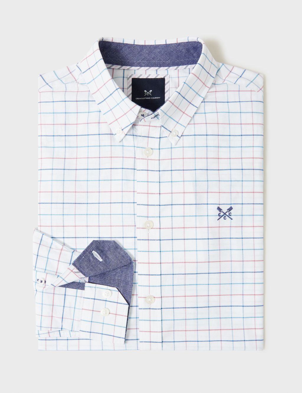 Pure Cotton Check Oxford Shirt image 2