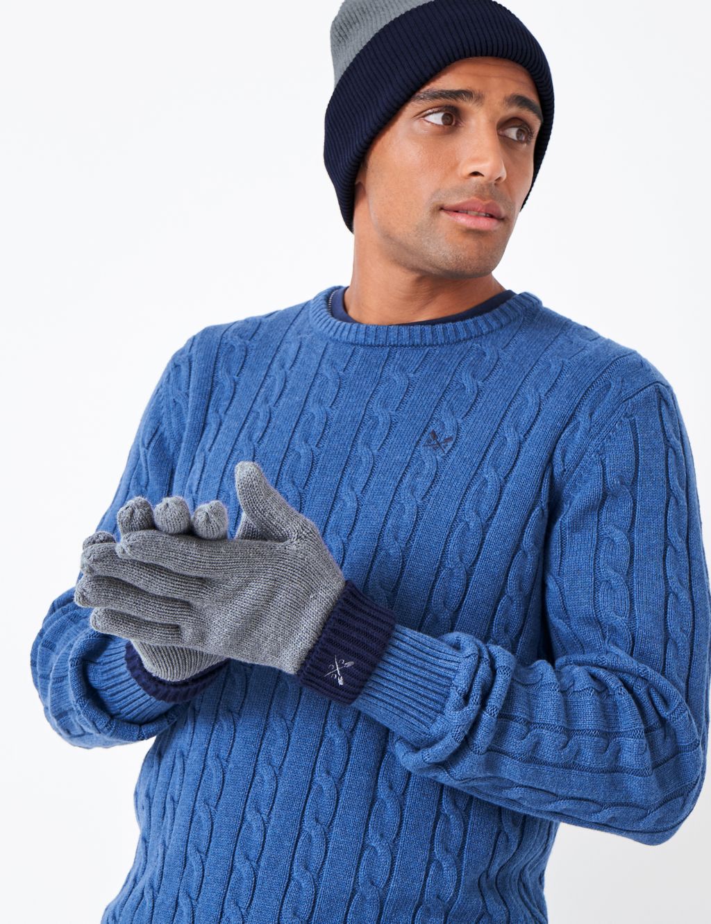 Pure Cotton Knitted Gloves image 3