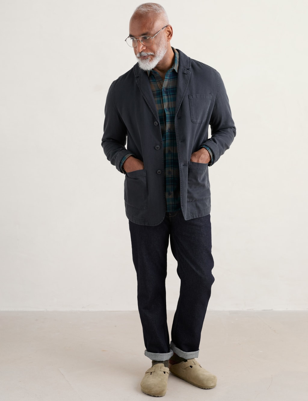 Linen Rich Utility Jacket image 1