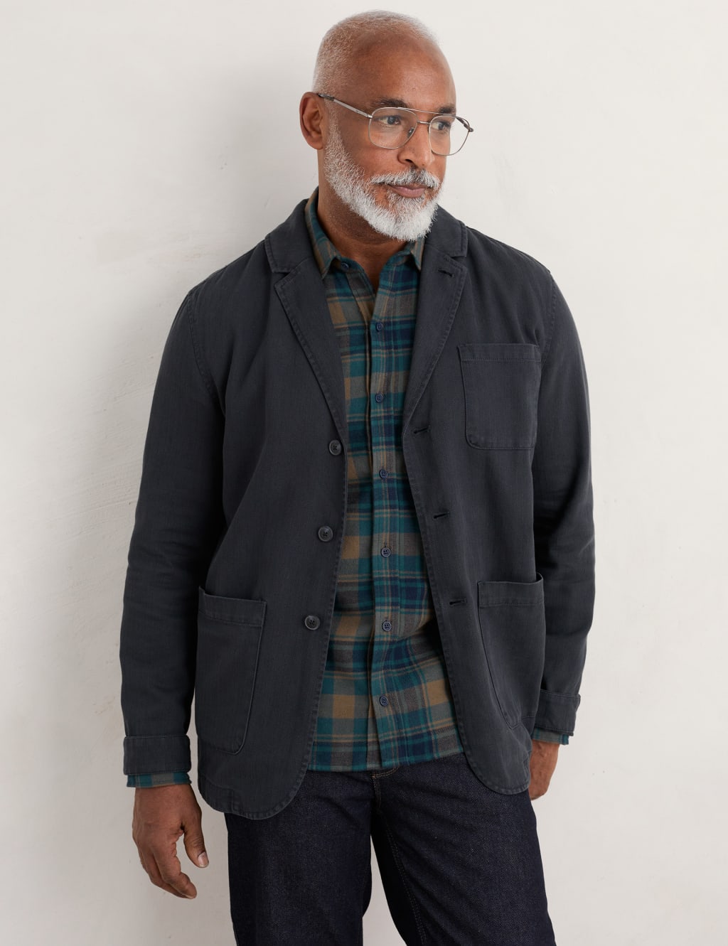 Linen Rich Utility Jacket image 2
