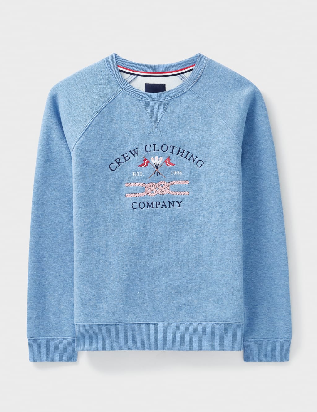 Cotton Rich Embroidered Logo Sweatshirt image 2